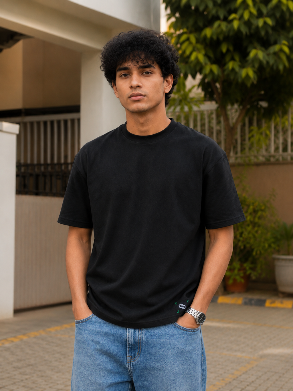 Black Oversized