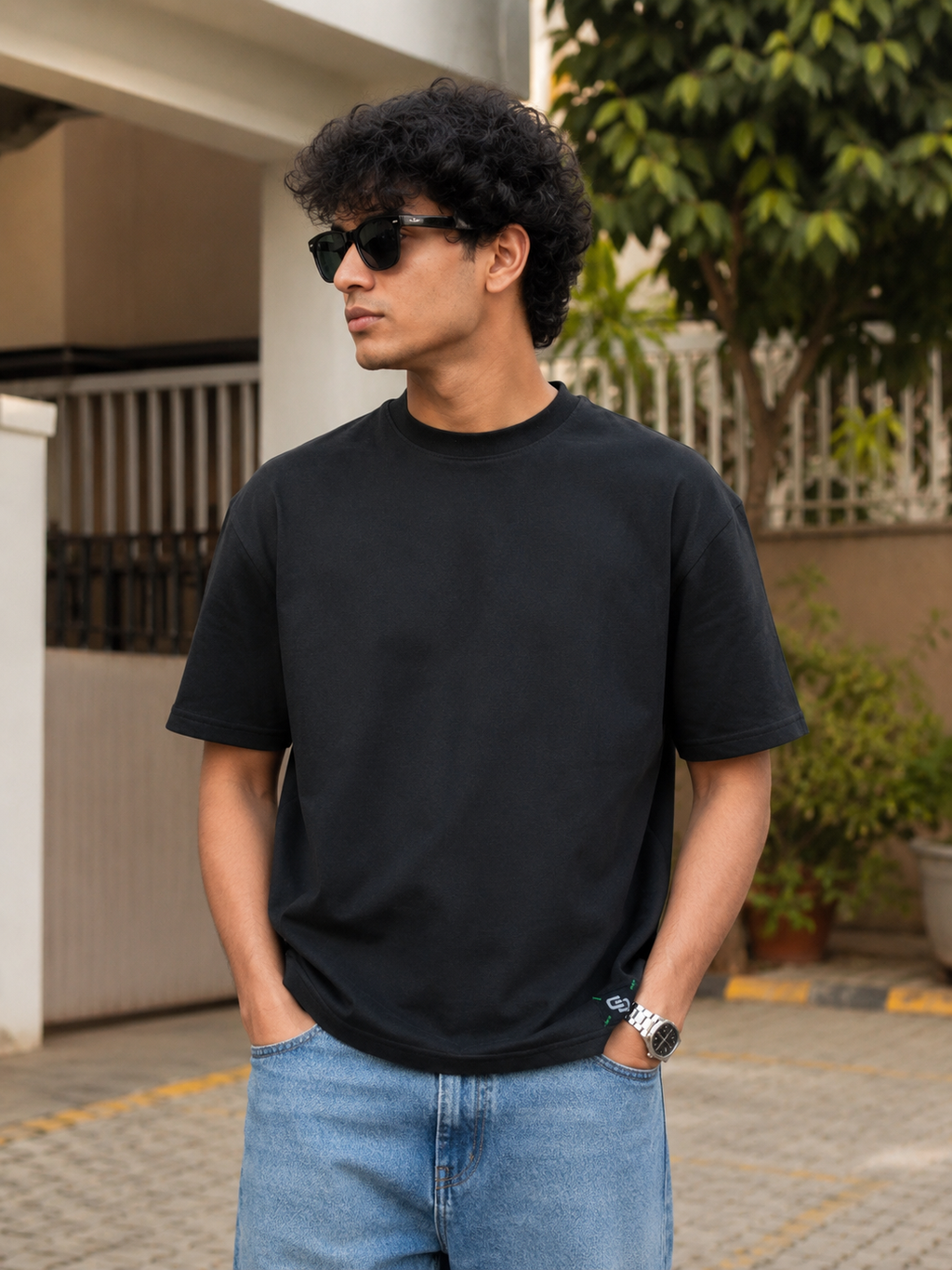 Black Oversized