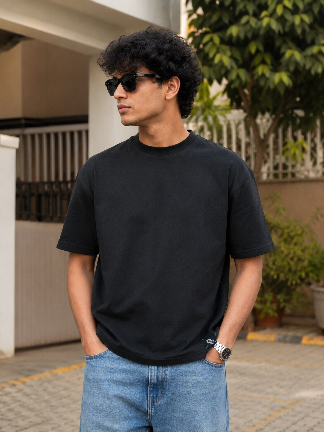 Black Oversized