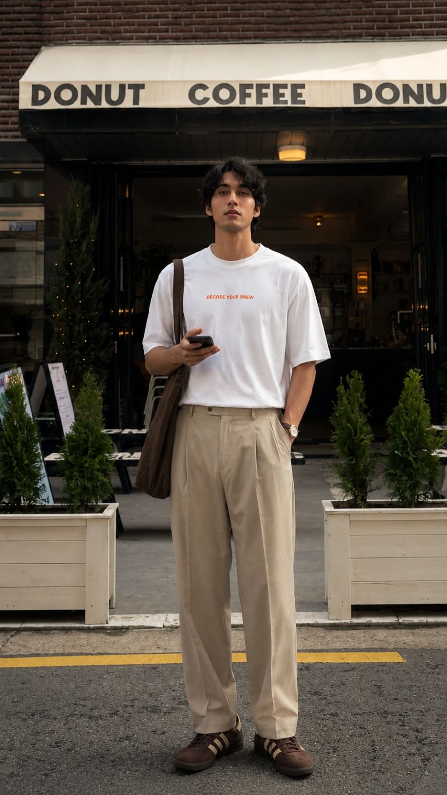 Oversized white