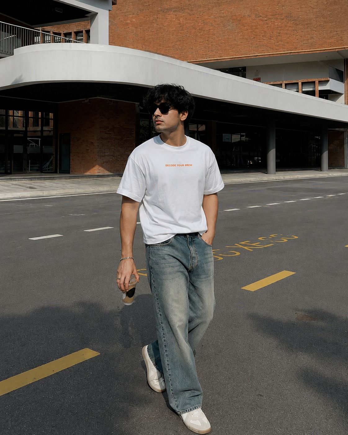 Oversized white